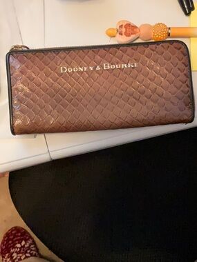 Dooney Brown Full-Size Wallet